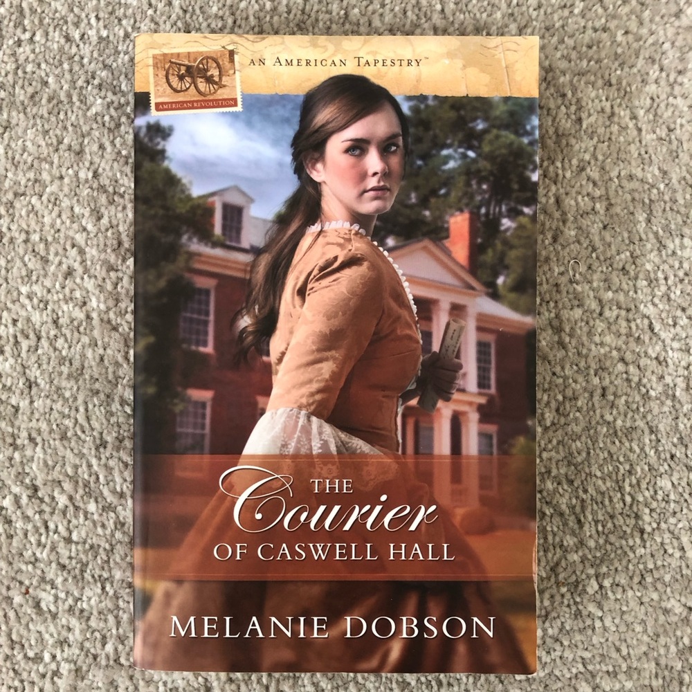 The Courier of Caswell Hall by Melanie Dobson - Paperback Book